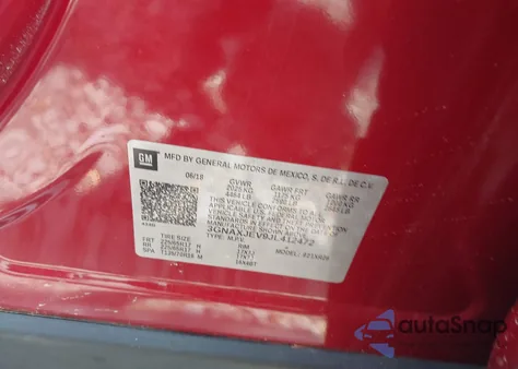 2018 Chevrolet Equinox Lt from USA, damaged, VIN 3GNAXJEV9JL412472